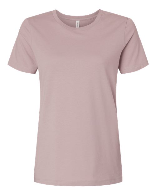 BELLA + CANVAS Women’s Relaxed Jersey Tee 6400 - Pink Gravel