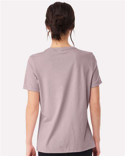 BELLA + CANVAS Women’s Relaxed Jersey Tee 6400 - Pink Gravel