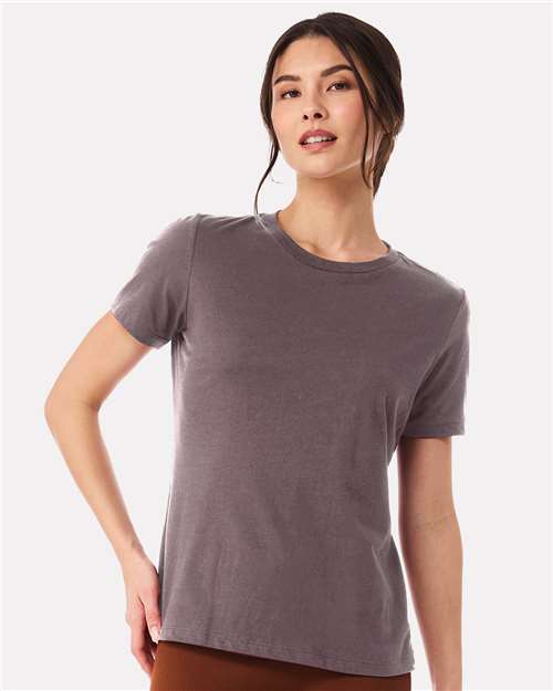 BELLA + CANVAS Women’s Relaxed Jersey Tee 6400 - Purple Storm