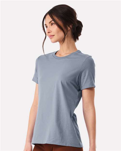 BELLA + CANVAS Women’s Relaxed Jersey Tee 6400 - Vintage Denim