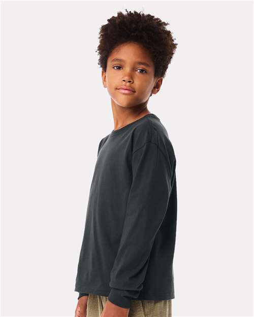 BELLA + CANVAS Youth 6oz. Heavyweight Long Sleeve Tee 3511Y