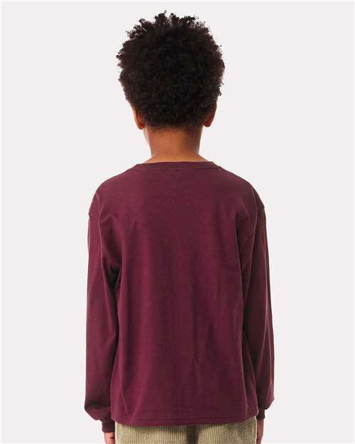 BELLA + CANVAS Youth 6oz. Heavyweight Long Sleeve Tee 3511Y