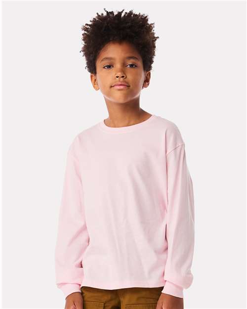 BELLA + CANVAS Youth 6oz. Heavyweight Long Sleeve Tee 3511Y