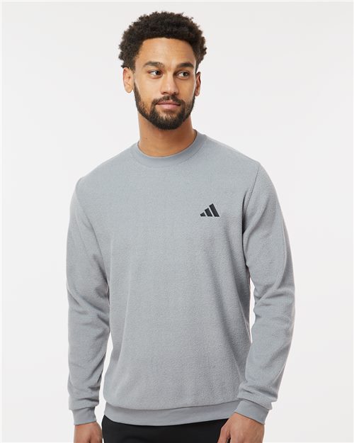 Adidas Men's Terry Loop Crewneck Sweatshirt A586
