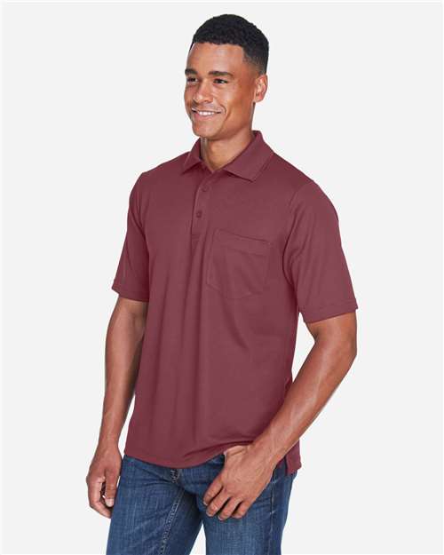 CORE365 Men's Origin Performance Piqué Polo with Pocket 88181P