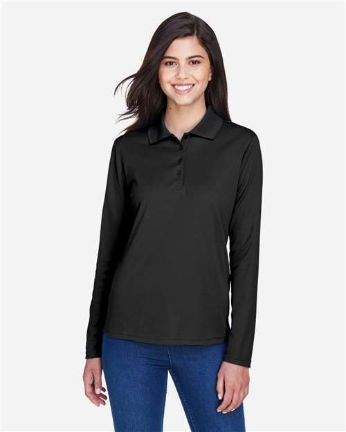 CORE365 Women's Pinnacle Performance Long Sleeve Piqué Polo 78192