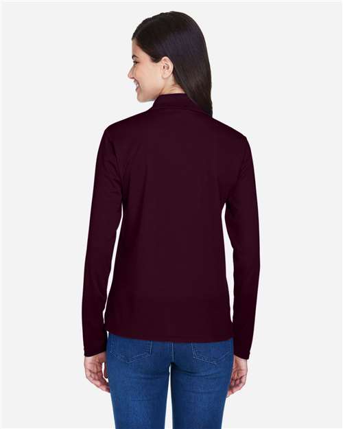 CORE365 Women's Pinnacle Performance Long Sleeve Piqué Polo 78192