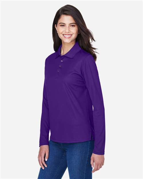 CORE365 Women's Pinnacle Performance Long Sleeve Piqué Polo 78192
