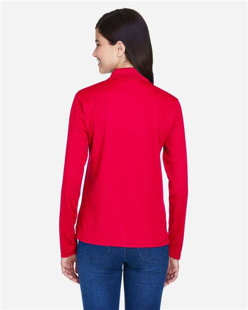 CORE365 Women's Pinnacle Performance Long Sleeve Piqué Polo 78192