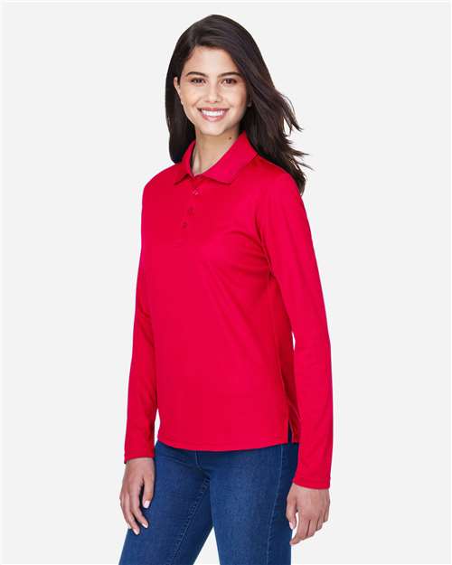 CORE365 Women's Pinnacle Performance Long Sleeve Piqué Polo 78192