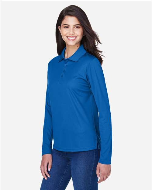 CORE365 Women's Pinnacle Performance Long Sleeve Piqué Polo 78192