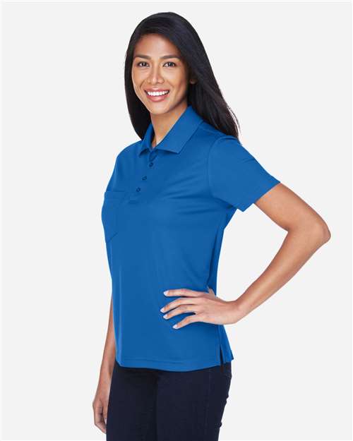 CORE365 Women's Origin Performance Piqué Polo with Pocket 78181P