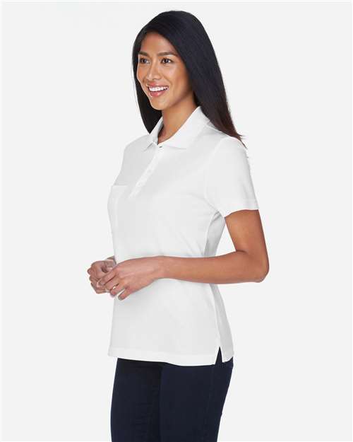 CORE365 Women's Origin Performance Piqué Polo with Pocket 78181P