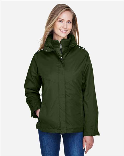 CORE365 Women's 3-in-1 Jacket with Fleece Liner 78205