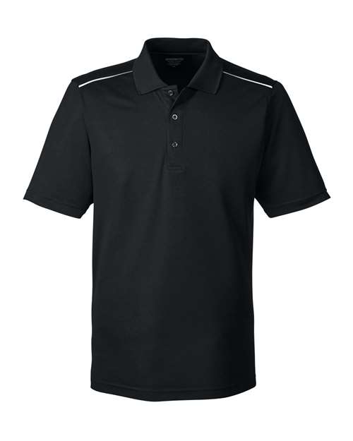 CORE365 Men's Radiant Performance Piqué Polo with Reflective Piping 88181R