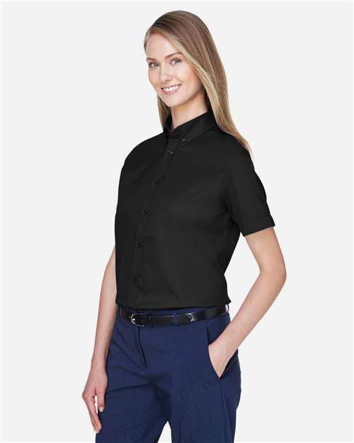 CORE365 Women's Optimum Short Sleeve Twill Shirt 78194