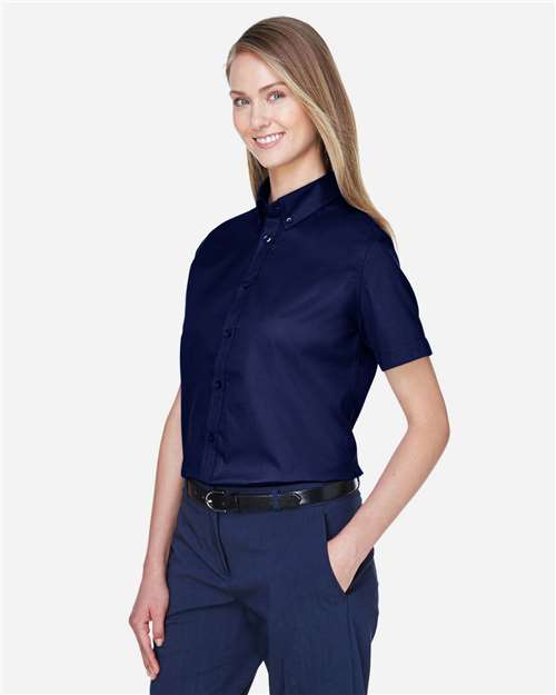 CORE365 Women's Optimum Short Sleeve Twill Shirt 78194