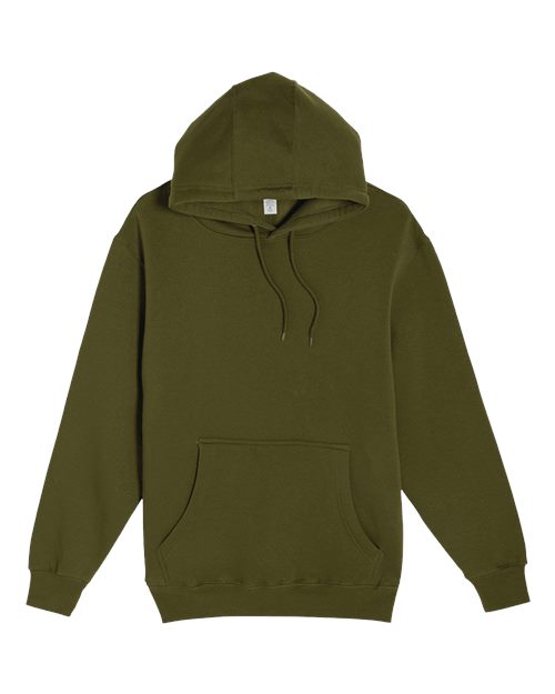 Lane Seven Unisex Premium Pullover Hooded Sweatshirt LS14001 - Army Green