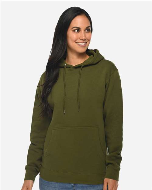 Lane Seven Unisex Premium Pullover Hooded Sweatshirt LS14001 - Army Green