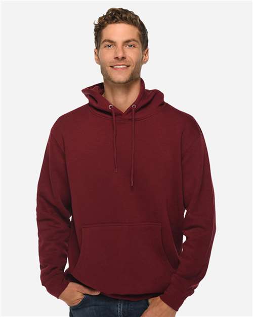 Lane Seven Unisex Premium Pullover Hooded Sweatshirt LS14001 - Burgundy