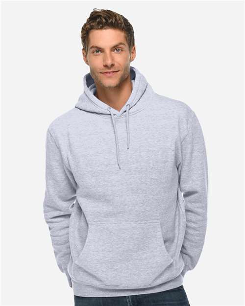 Lane Seven Unisex Premium Pullover Hooded Sweatshirt LS14001 - Heather Grey