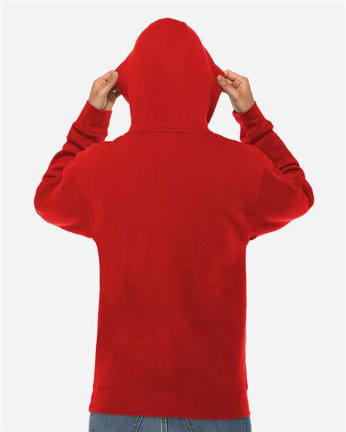 Lane Seven Unisex Premium Pullover Hooded Sweatshirt LS14001 - Red