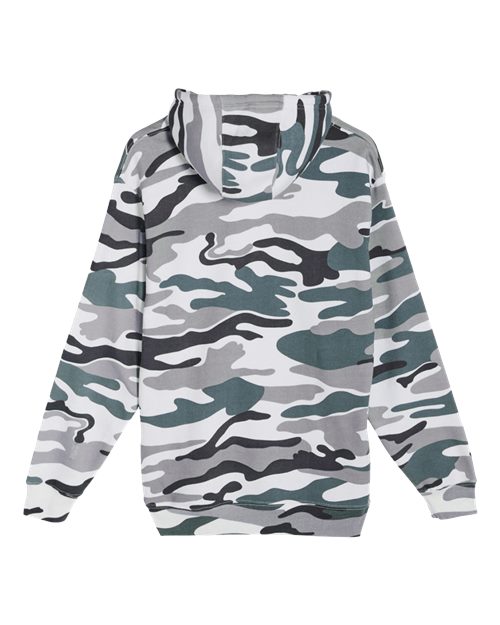 Lane Seven Unisex Premium Pullover Hooded Sweatshirt LS14001 - Sage Camo