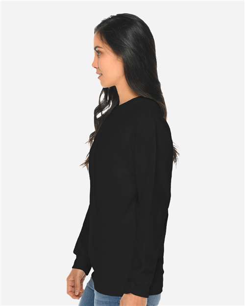 Lane Seven Unisex Premium Crewneck Sweatshirt LS14004 - Black