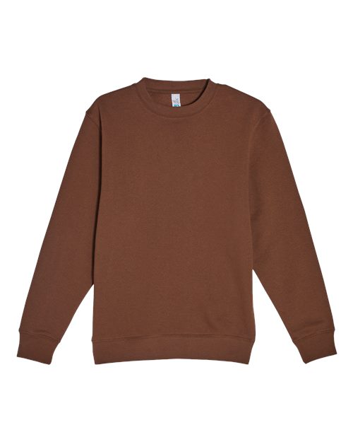 Lane Seven Unisex Premium Crewneck Sweatshirt LS14004 - Chestnut