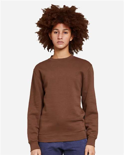 Lane Seven Unisex Premium Crewneck Sweatshirt LS14004 - Chestnut