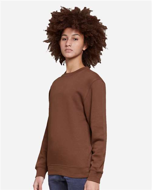 Lane Seven Unisex Premium Crewneck Sweatshirt LS14004 - Chestnut
