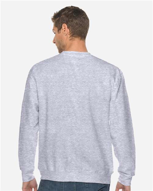 Lane Seven Unisex Premium Crewneck Sweatshirt LS14004 - Heather Grey