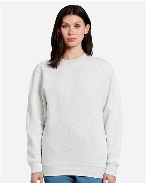 Lane Seven Unisex Premium Crewneck Sweatshirt LS14004 - Oatmeal Heather