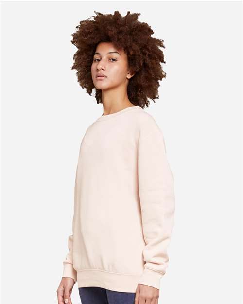 Lane Seven Unisex Premium Crewneck Sweatshirt LS14004 - Pale Pink