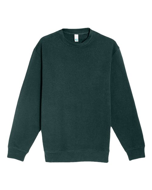 Lane Seven Unisex Premium Crewneck Sweatshirt LS14004 - Sport Green