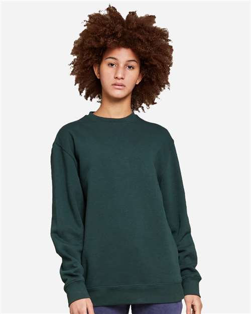 Lane Seven Unisex Premium Crewneck Sweatshirt LS14004 - Sport Green