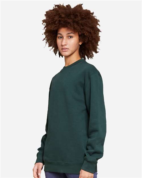 Lane Seven Unisex Premium Crewneck Sweatshirt LS14004 - Sport Green