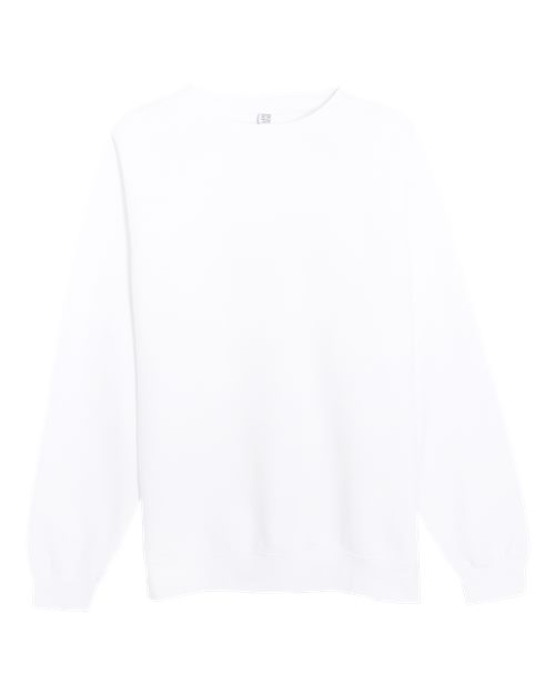 Lane Seven Unisex Premium Crewneck Sweatshirt LS14004 - White