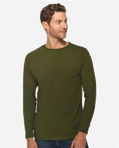 Lane Seven Heavyweight Long Sleeve T-Shirt LS15009