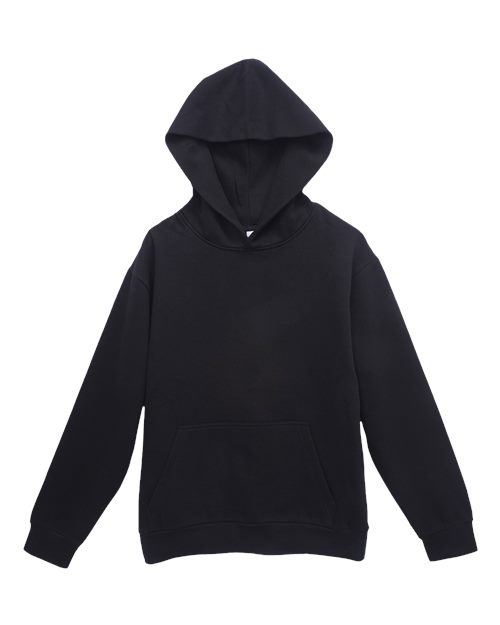 Lane Seven Unisex Urban Pullover Hooded Sweatshirt LS16001 - Black