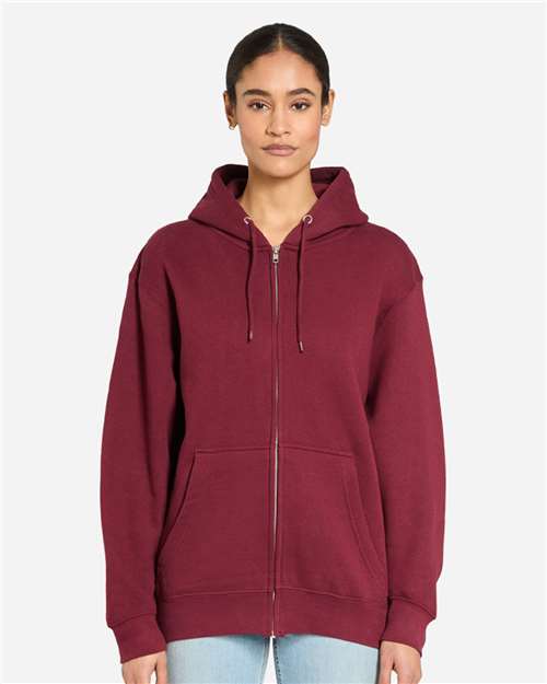 Lane Seven Unisex Premium Full-Zip Hooded Sweatshirt LS14003