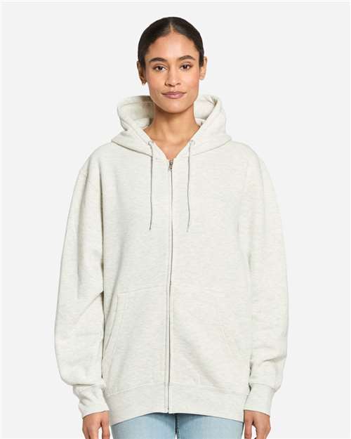 Lane Seven Unisex Premium Full-Zip Hooded Sweatshirt LS14003