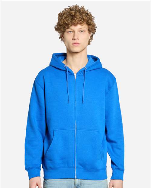 Lane Seven Unisex Premium Full-Zip Hooded Sweatshirt LS14003