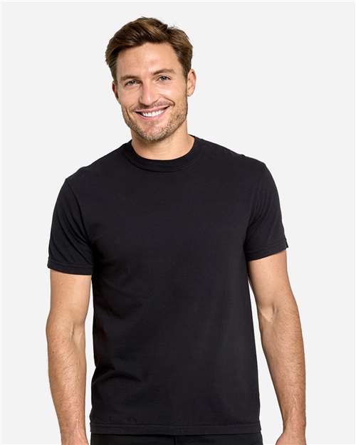 Threadfast Apparel Unisex Colors Garment-Dyed T-Shirt C1200 - Black
