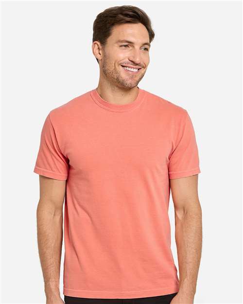 Threadfast Apparel Unisex Colors Garment-Dyed T-Shirt C1200 - Salmon