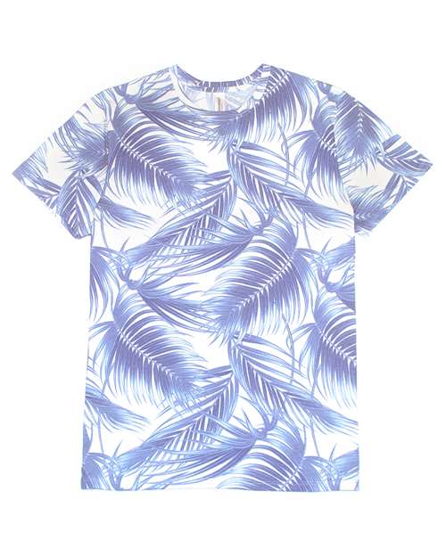 Threadfast Apparel Unisex Ultimate CVC T-Shirt 100A - Palm Paradise