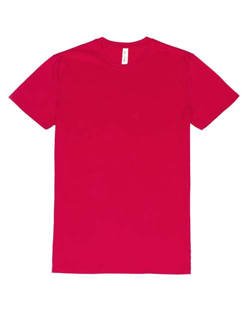 Threadfast Apparel Unisex Ultimate CVC T-Shirt 100A - Red