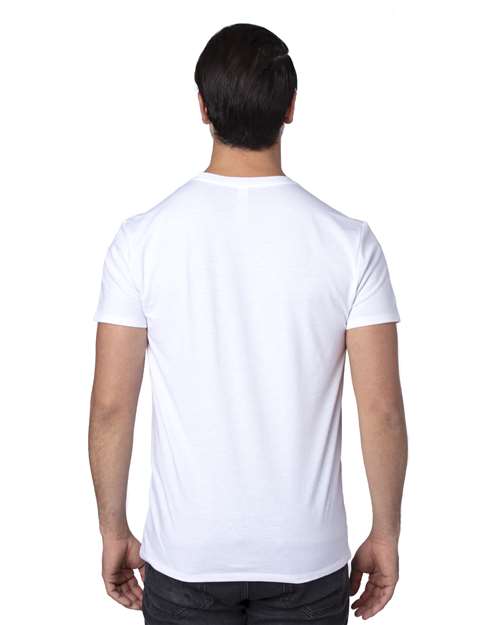Threadfast Apparel Unisex Ultimate CVC T-Shirt 100A - White