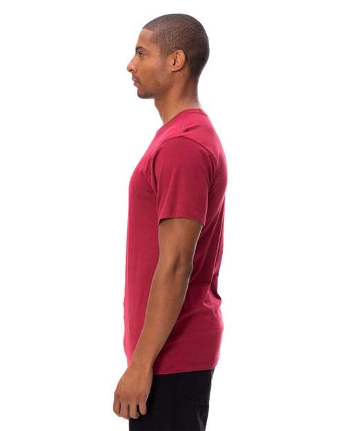 Threadfast Apparel Unisex Ultimate T-Shirt 180A - Burgundy