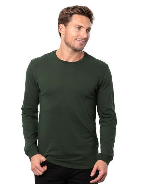 Threadfast Apparel Unisex Epic Long Sleeve T-Shirt T3000 - Forest Green